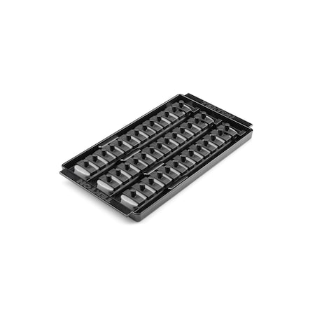 Tekton 39 Slot Universal Socket Organizer for 1/4 Inch Drive Sockets and Bit Sockets, - OST05339